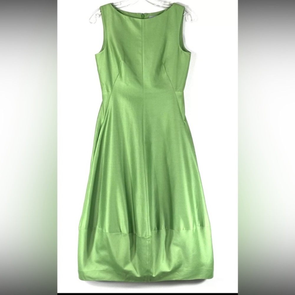 COS Light Green Midi Dress